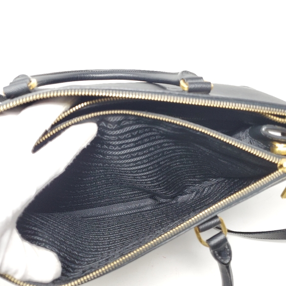 Auth Prada Saffiano Large Galleria Satchel Bag - Picture 8 of 15